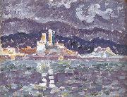 Study of rainstorm Paul Signac